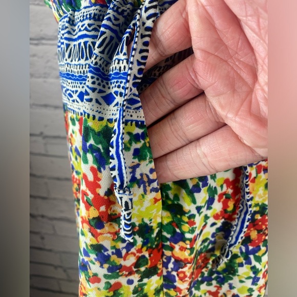 Cabi Floral Adjustable Waist Boho Romper Playsuit size Small - Picture 7 of 12